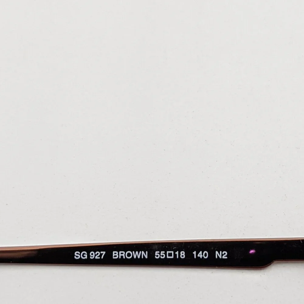 🕶️SG927 Brown Sunglasses 55/18/140 | ALG427🕶️